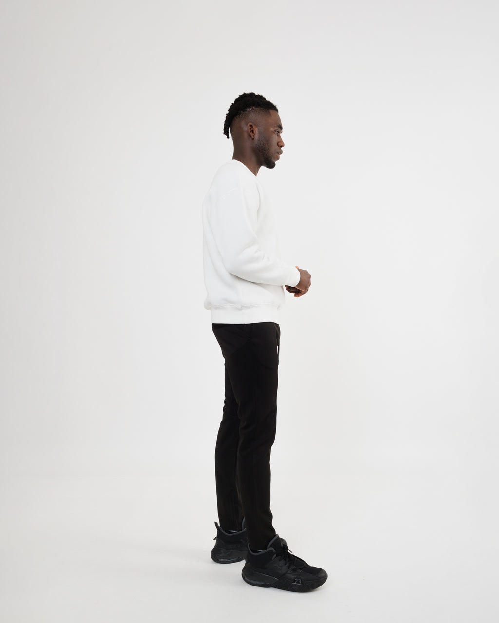 Men's sweatshirt in White