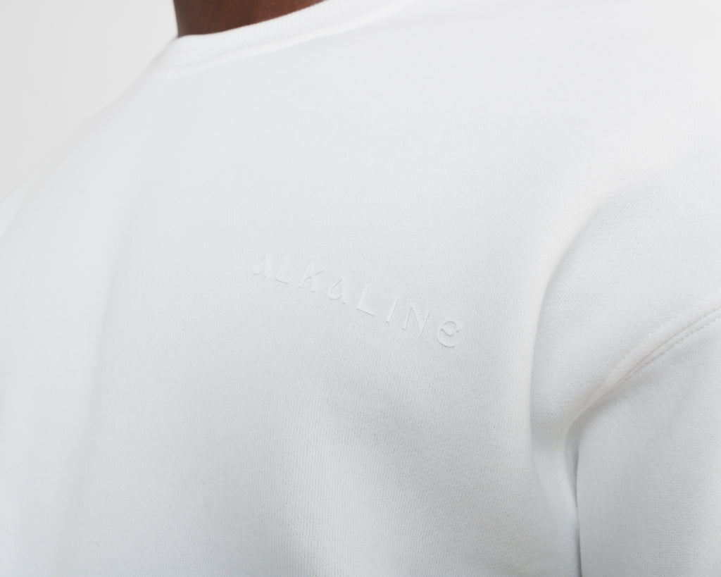 Men's sweatshirt in White