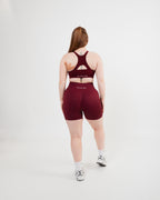 Women's Sports bra in Burgundy