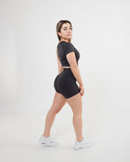Women's seamless Shorts in Dark Grey