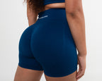 Women's seamless Shorts in Navy