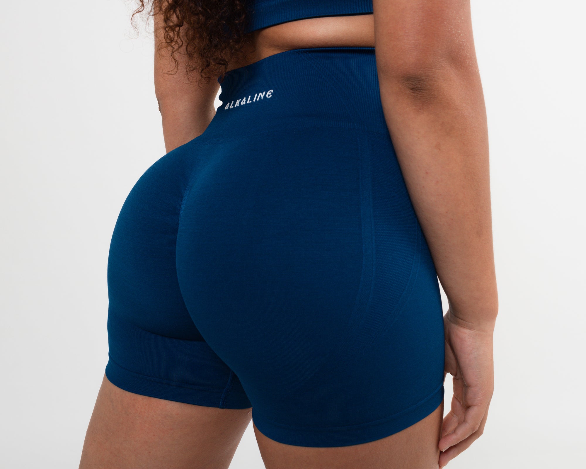 Women's seamless Shorts in Navy