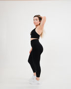 Women's sports bra in white