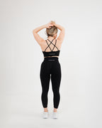 Women's sports bra in white