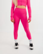 Women's scrunch Leggings in Pink