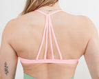Women's minimal sports bra in Pink