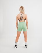 Women's minimal sports bra in Black