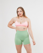 Women's minimal sports bra in Pink