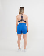 Women's minimal sports bra in Navy