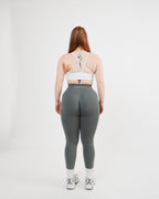 Women's Seamless Scrunched Leggings in Charcoal