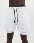 Men's Gym shorts in White