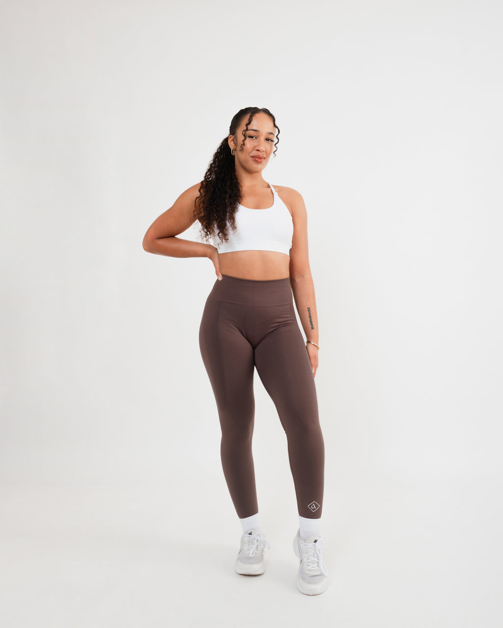 Women's Sports Bra in White