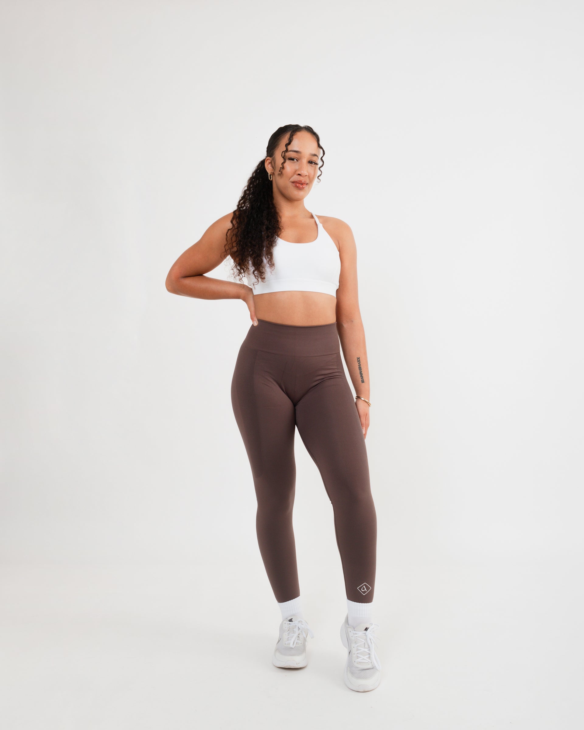 Women's Sports Bra in White