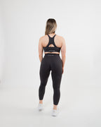 Women's seamless leggings in Dark Grey