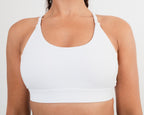 Women's Sports Bra in White
