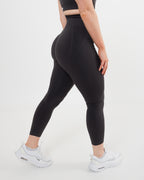 Women's seamless leggings in Dark Grey