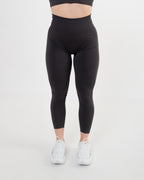 Women's seamless leggings in Dark Grey