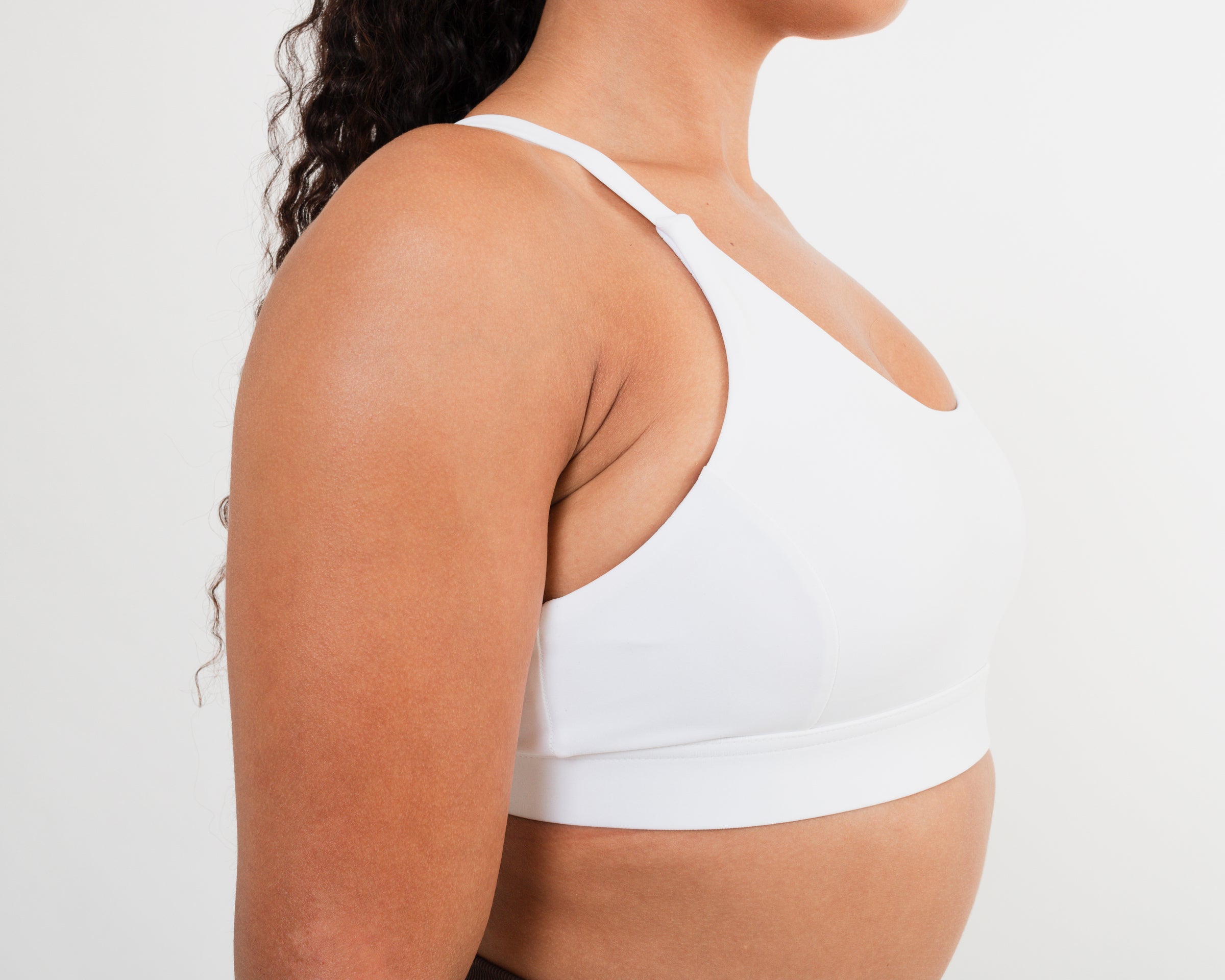 Women's Sports Bra in White