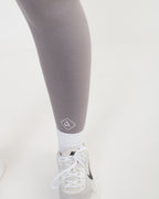 Women's Seamless Scrunched Leggings in Grey