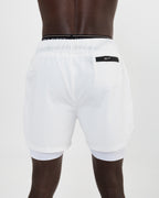 Men's Gym shorts in White