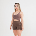 Women's Cropped top In Cappuccino