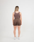 Women's Cropped top In Cappuccino