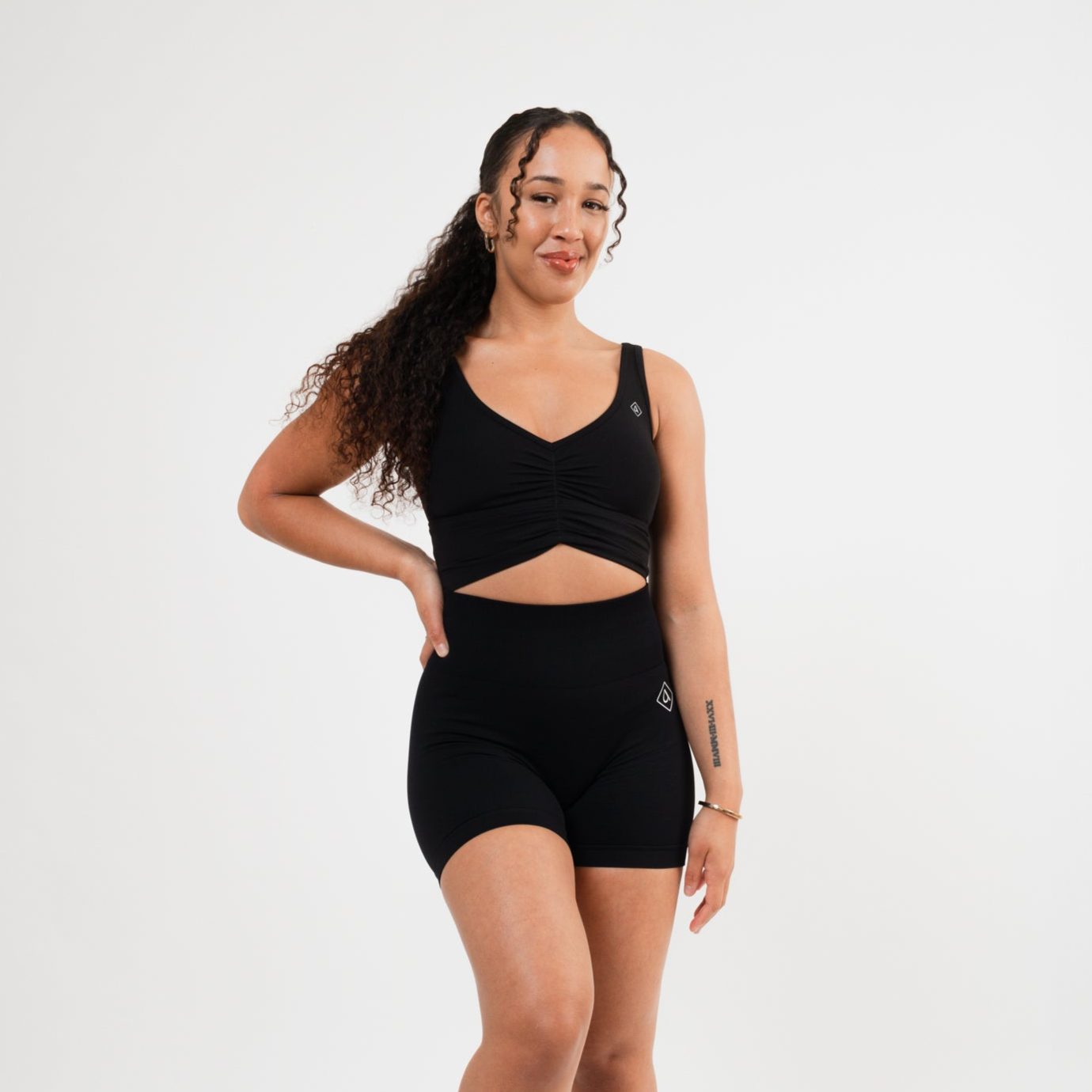 Women's Cropped top In Black
