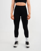 Women's seamless leggings in Black