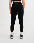 Women's seamless leggings in Black