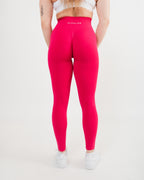 Women's Seamless Scrunched Leggings in Pink