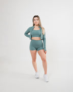 Women's activewear short in Green