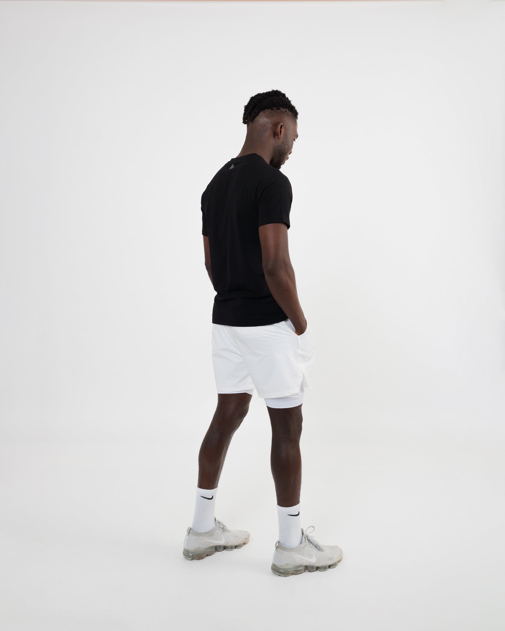 Men's Gym shorts in White