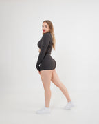 Women's activewear short in Dark Grey