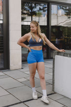 Women's sports bra in Navy