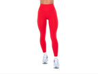Women's stylish and sustainable leggings in Red