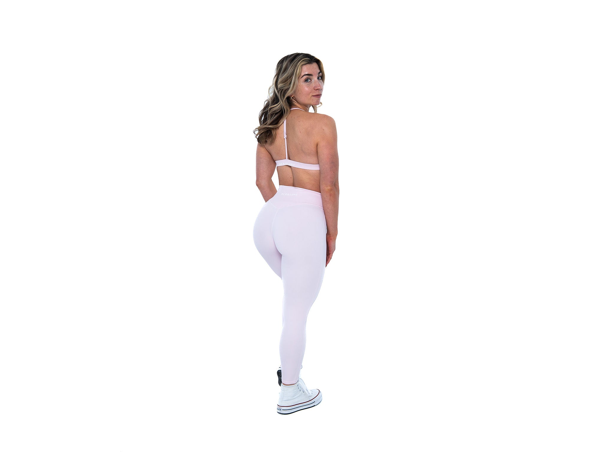 Women's stylish and sustainable leggings in Light Pink