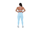 Women's stylish and sustainable leggings in Baby Blue