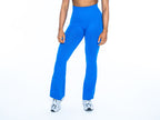 Women's Flared Leggings in Blue