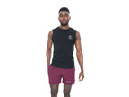 Mens tank top in black