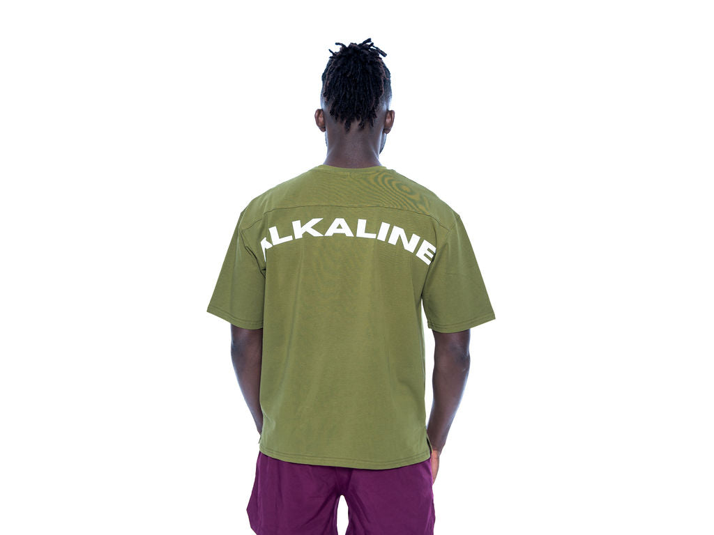 mens oversized t-shirt in Green