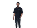 mens oversized t-shirt in Black