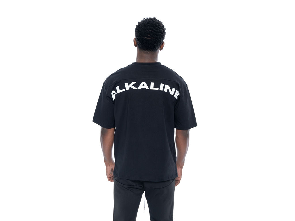 mens oversized t-shirt in Black
