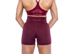 Women's Sports Bra in Burgundy