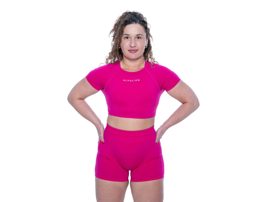 Women's seamless Shorts in Pink